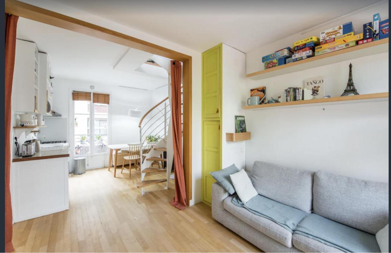 Paris Petit Appartement Lumineux Et Atypique מראה חיצוני תמונה