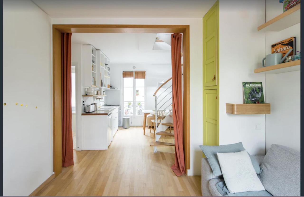 Paris Petit Appartement Lumineux Et Atypique מראה חיצוני תמונה