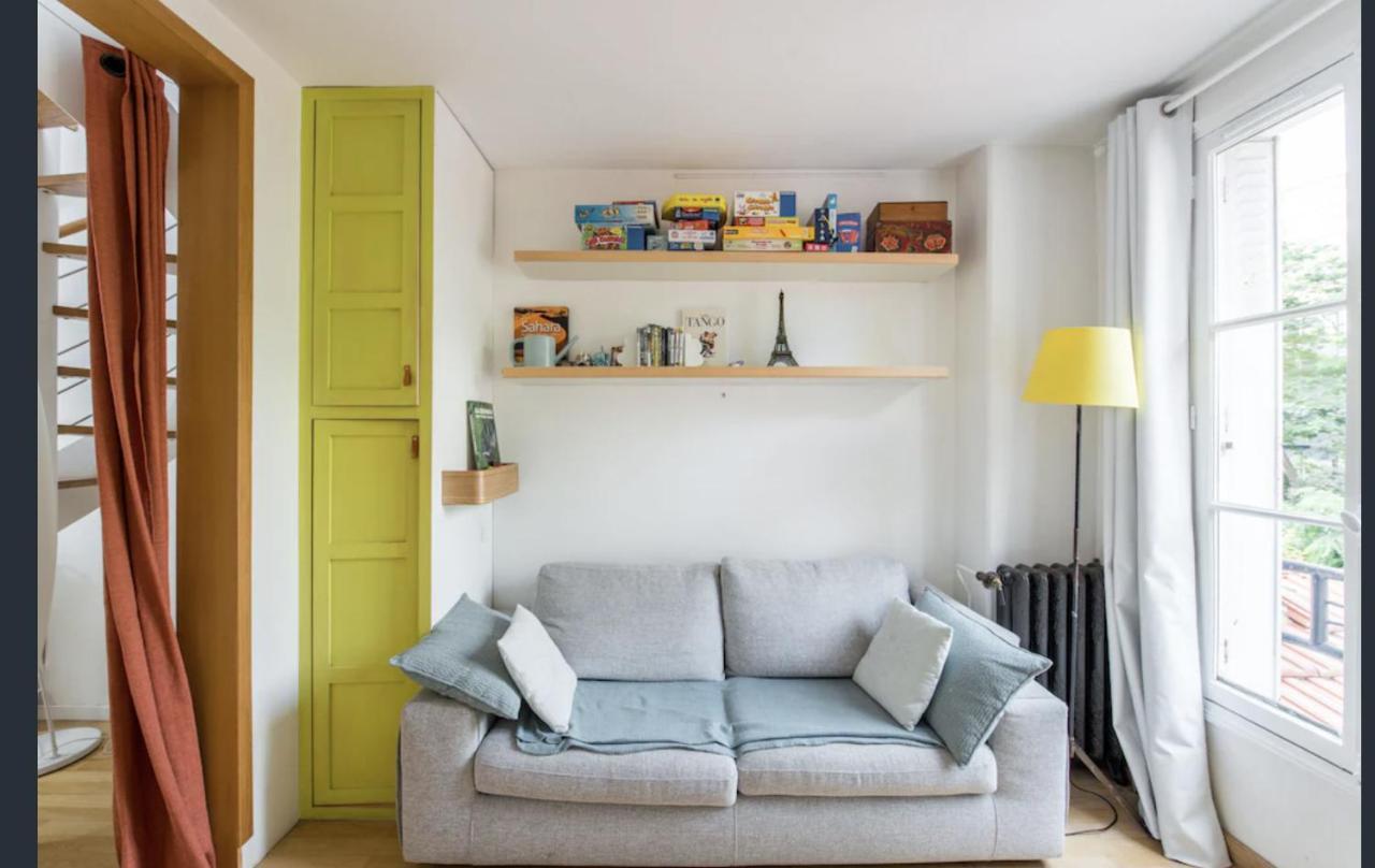 Paris Petit Appartement Lumineux Et Atypique מראה חיצוני תמונה