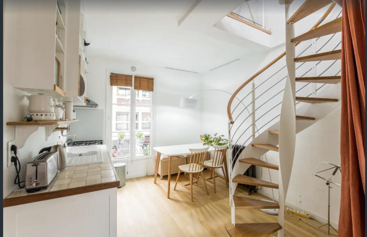Paris Petit Appartement Lumineux Et Atypique מראה חיצוני תמונה