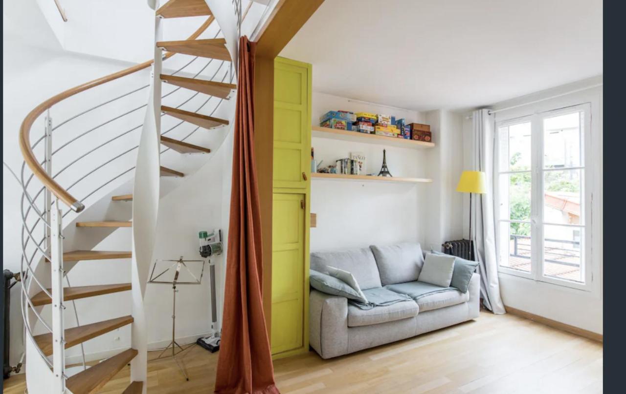 Paris Petit Appartement Lumineux Et Atypique מראה חיצוני תמונה