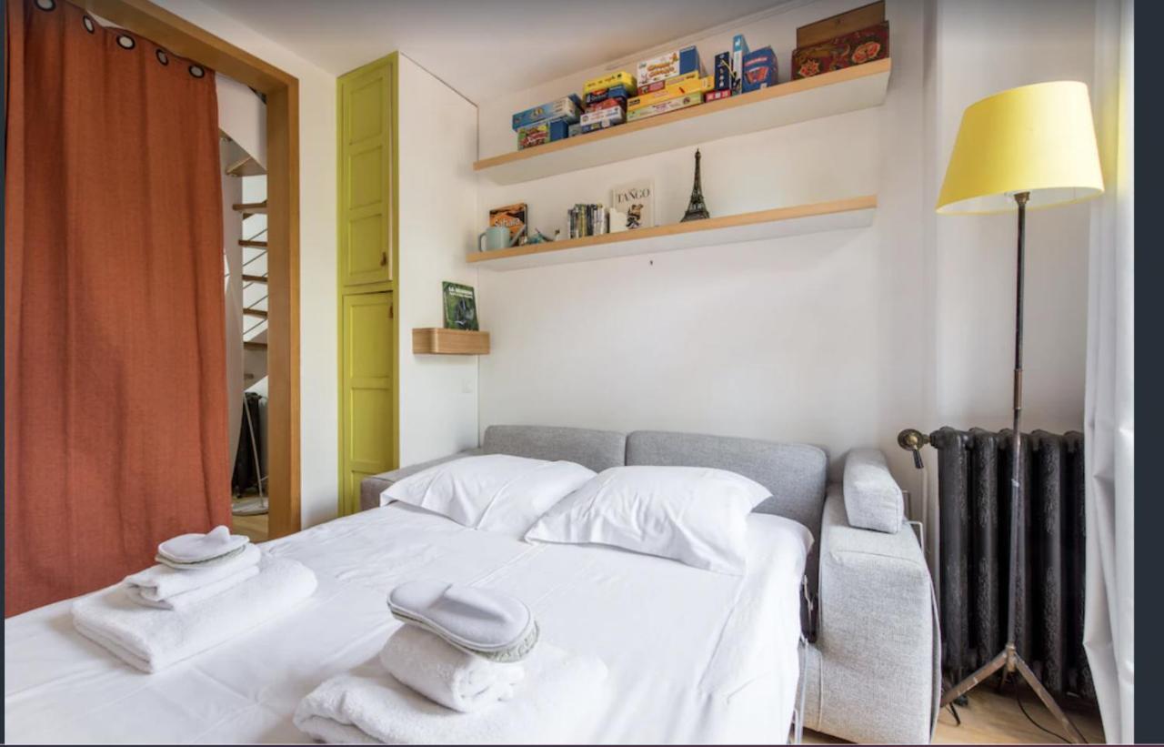 Paris Petit Appartement Lumineux Et Atypique מראה חיצוני תמונה