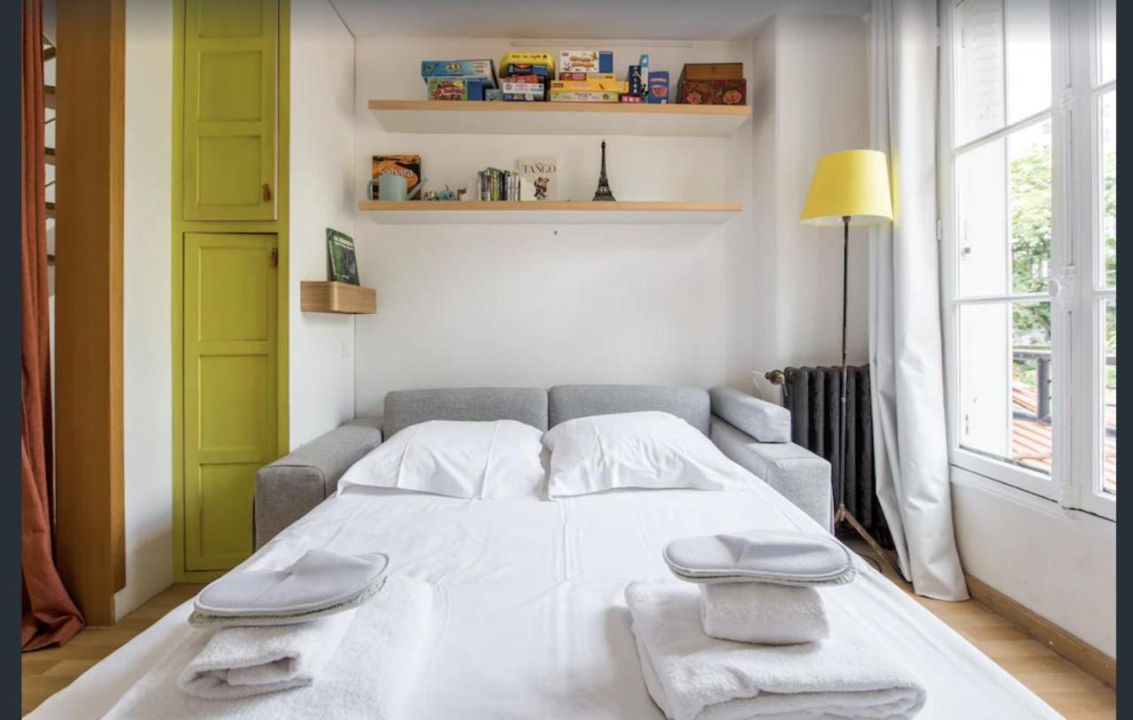 Paris Petit Appartement Lumineux Et Atypique מראה חיצוני תמונה