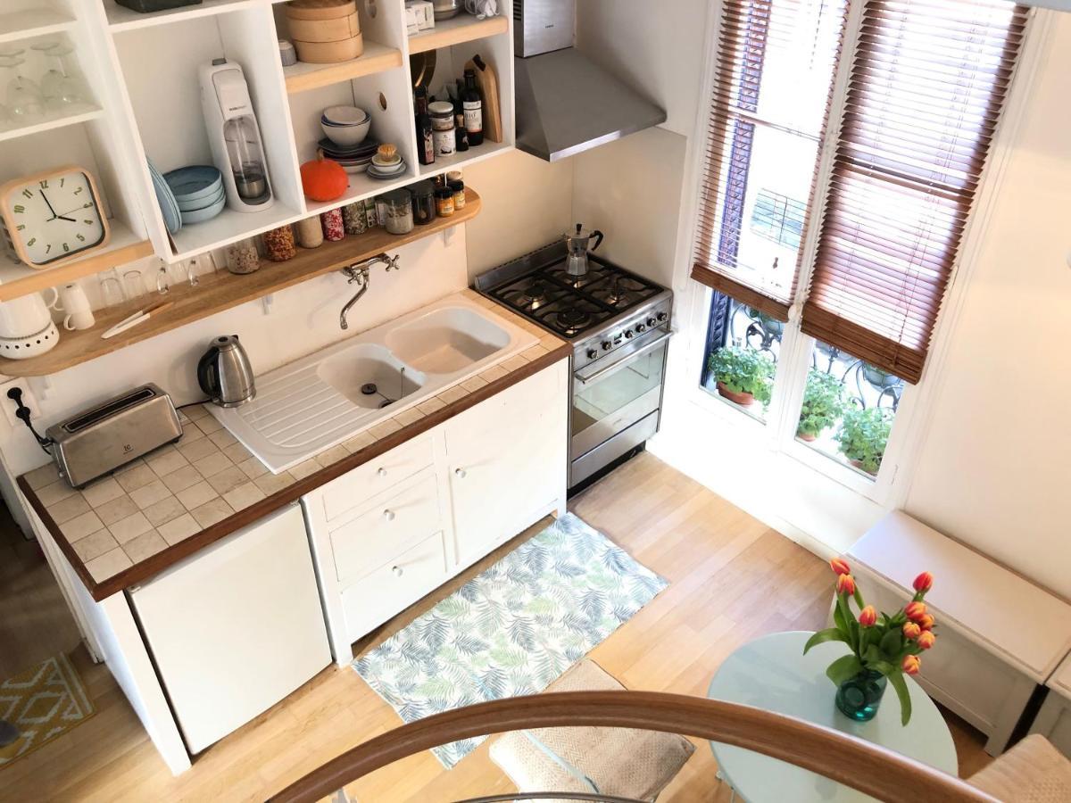 Paris Petit Appartement Lumineux Et Atypique מראה חיצוני תמונה